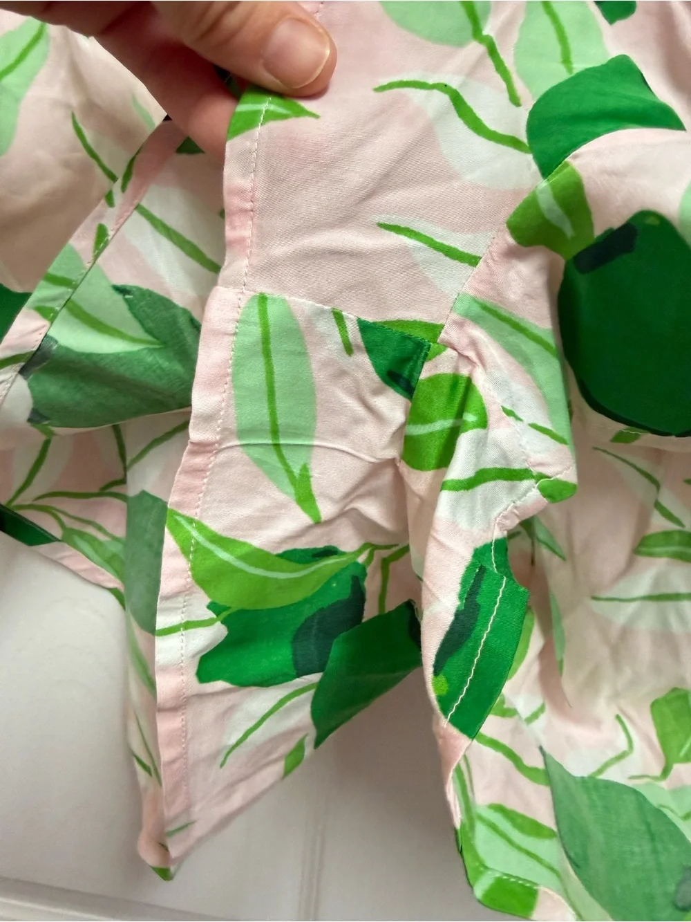 Printfresh Leaf Pajama Shorts - Picture 5 of 9